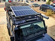 Camping-car avec système solaire